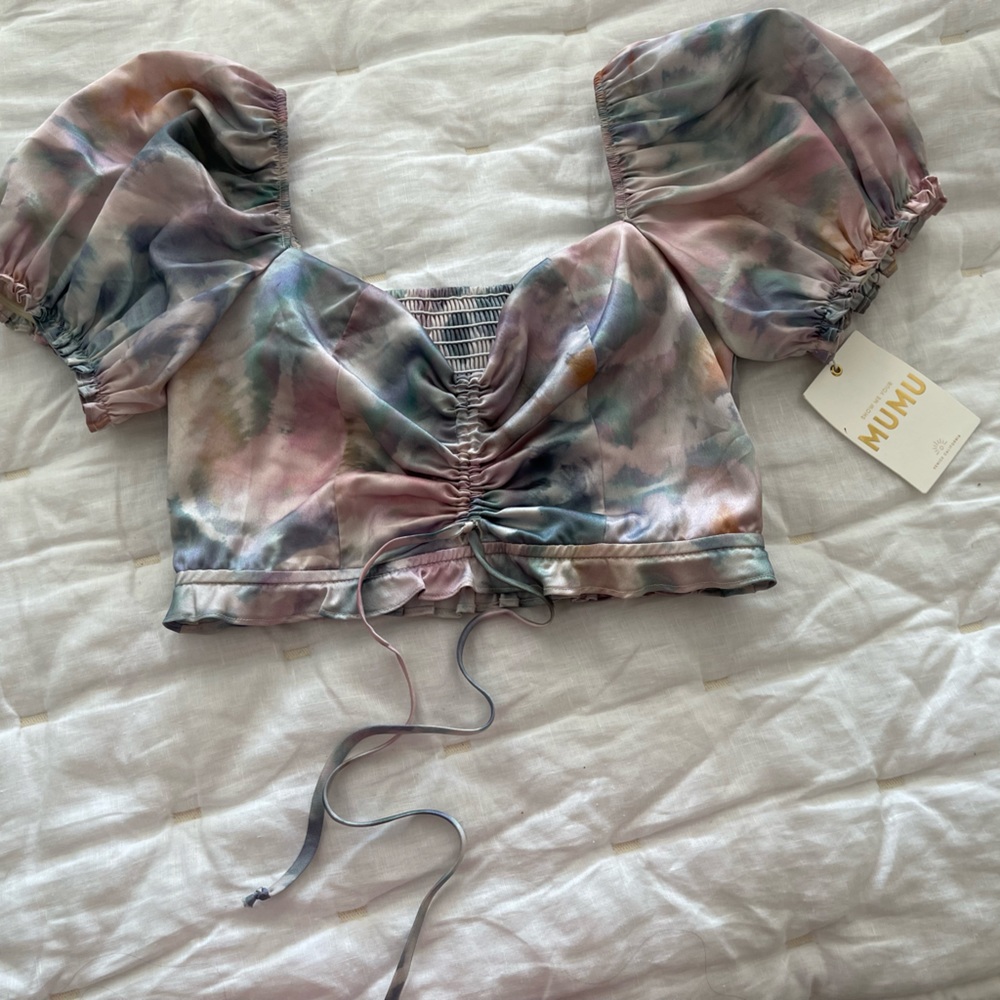 SHOW ME YOUR MUMU crop top